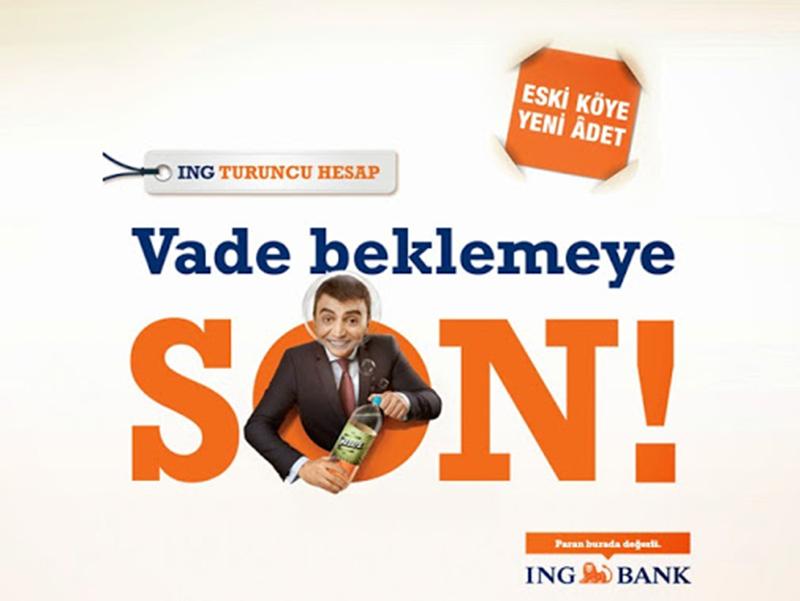 ing bank 3D poster